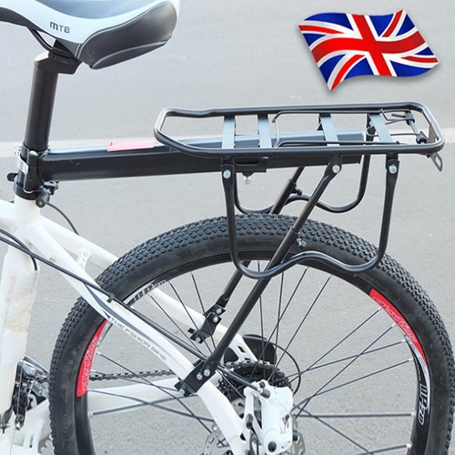 Rear bicycle pannier rack - bicycle,