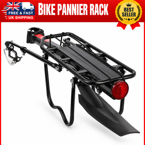Bike rear pannier rack - rear,