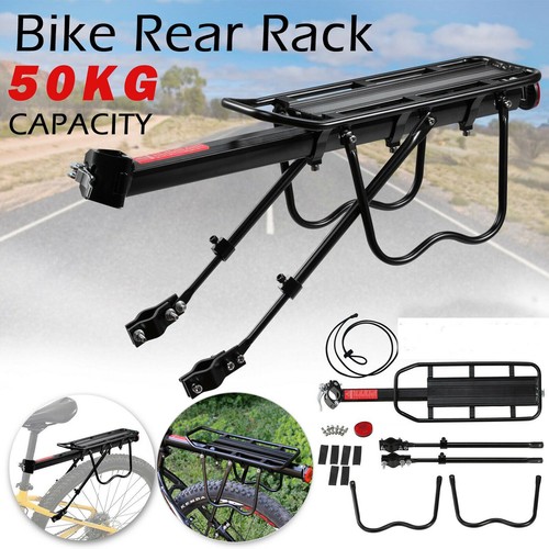 Alloy rear bicycle pannier - rear,