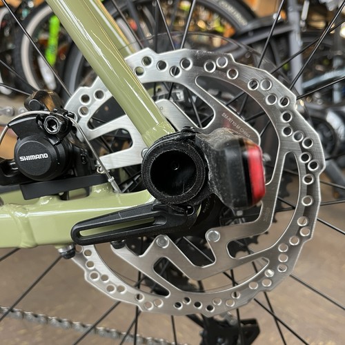 Bicycle side mount light - side,