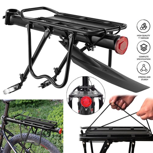 Bike rear pannier rack - rear,
