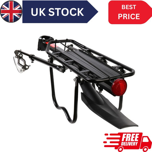 50kg max steel rear bicycle - steel,