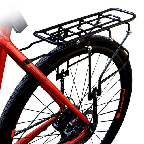 Rear bicycle pannier rack - rear,